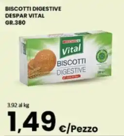 Eurospar Biscotti digestive DESPAR VITAL offerta