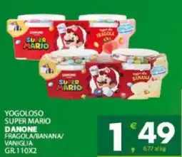 Eurospar Yogoloso super mario DANONE offerta