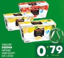 Eurospar Yogurt despar intero offerta