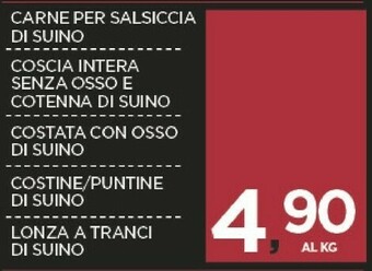 Interspar Carne offerta