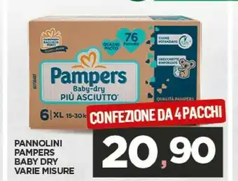 Interspar baby dry offerta