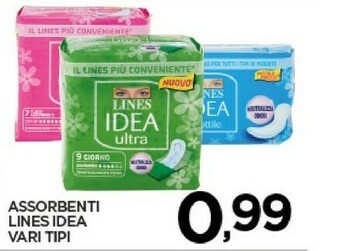 Interspar Assorbenti lines offerta