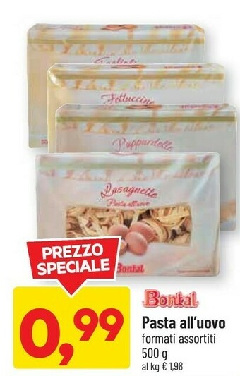 DPiù Grattini pasta all'uovo 500 g(ml) offerta