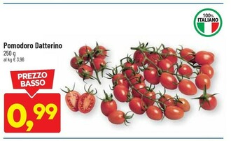 DPiù Pomodoro datterino 250 g offerta