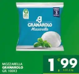 Eurospar Mozzarella GRANAROLO offerta