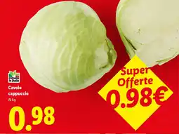 Lidl Cavolo cappuccio offerta
