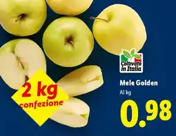 Lidl Mele Golden offerta
