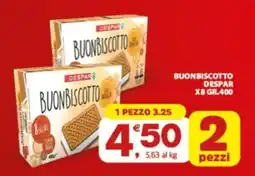 Eurospar Buonbiscotto DESPAR X8 offerta