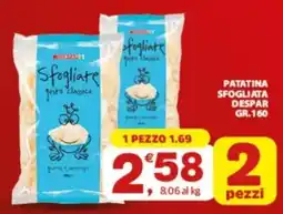 Eurospar Patatina sfogliata DESPAR offerta