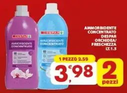 Eurospar Ammorbidente concentrato despar orchidea/ freschezza offerta