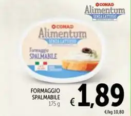 Spazio Conad Conad formaggio spalmabile offerta