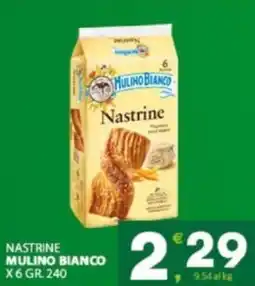 Eurospar Nastrine MULINO BIANCO x6 offerta