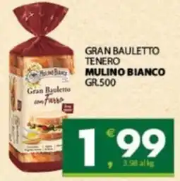 Eurospar Gran bauletto tenero MULINO BIANCO offerta