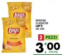 Eurospar Patatine classiche LAY'S offerta