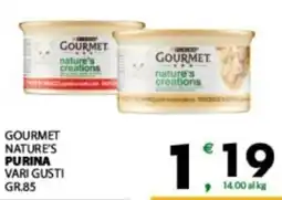 Eurospar Gourmet nature's PURINA offerta