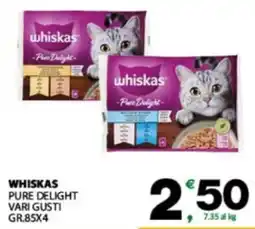 Eurospar Whiskas pure -Pace Delight offerta