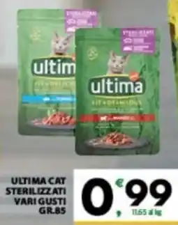 Eurospar Ultima cat sterilizzati offerta