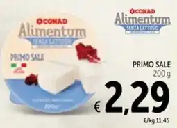 Spazio Conad Conad alimentum primo sale offerta