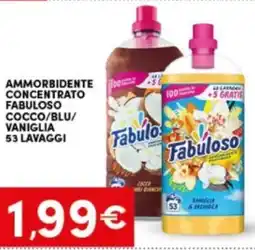 Eurospar Ammorbidente concentrato fabuloso cocco/blu/ fabuloso cocco/blu/ vaniglia offerta