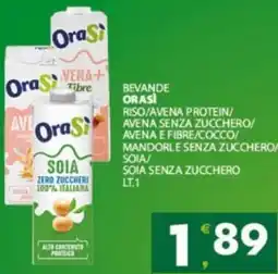 Eurospar Bevande ORASI offerta
