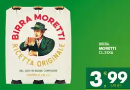 Eurospar Birra MORETTI offerta
