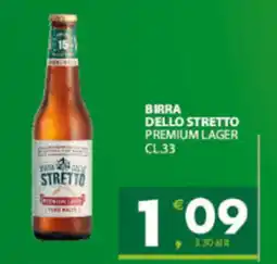 Eurospar Birra dello stretto premium lager offerta