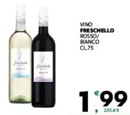 Eurospar Vino freschello rosso/ bianco offerta