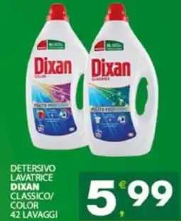 Eurospar Detersivo lavatrice dixan classico/ color offerta