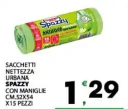 Eurospar Sacchetti nettezza urbana SPAZZY offerta