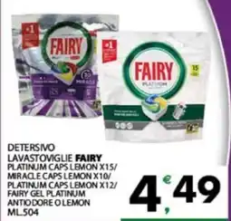 Eurospar Detersivo lavastoviglie FAIRY offerta