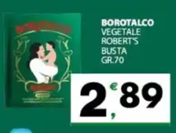 Eurospar Borotalco vegetale robert's busta offerta