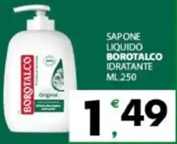 Eurospar Sapone liquido borotalco idratante offerta