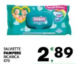 Eurospar Salviette pampers ricarica x70 offerta