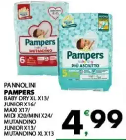Eurospar Pannolini PAMPERS offerta