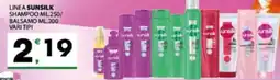 Eurospar Linea sunsilk shampoo / balsamo offerta