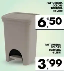 Eurospar Pattumiera colors tortora offerta
