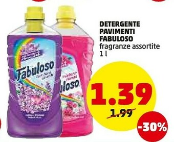 PENNY Detergente pavimenti offerta