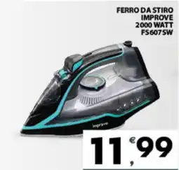 Eurospar FERRO DA STIRO IMPROVE 2000 WATT FS607SW offerta