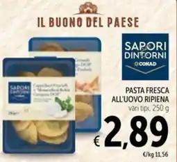 Spazio Conad Pasta fresca all'uovo ripiena offerta