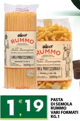 Eurospar Pasta di semola RUMMO offerta