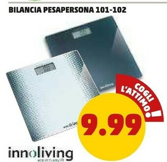 PENNY Bilancia pesapersone offerta