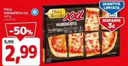 DPiù Pizza margherita xxl offerta