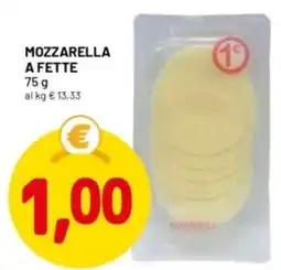 DPiù Mozzarella a fette offerta