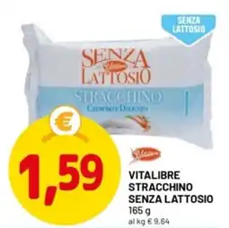 DPiù Vitalibre stracchino senza lattosio offerta