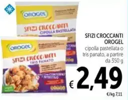 Spazio Conad Sfizi croccanti OROGEL offerta