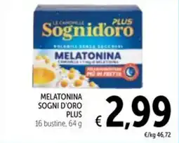 Spazio Conad Melatonina sogni d'oro plus offerta
