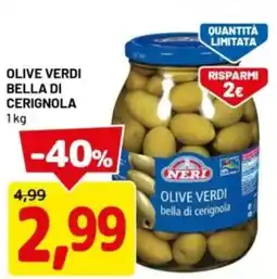DPiù Olive verdi bella di cerignola offerta