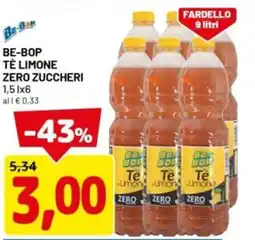 DPiù Be-bop tè limone zero zuccheri offerta
