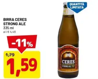 Birra ceres strong ale