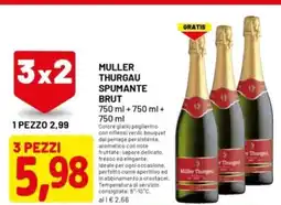 DPiù Muller thurgau spumante brut offerta